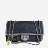 Limited Edition Medium Denim Flap Bag