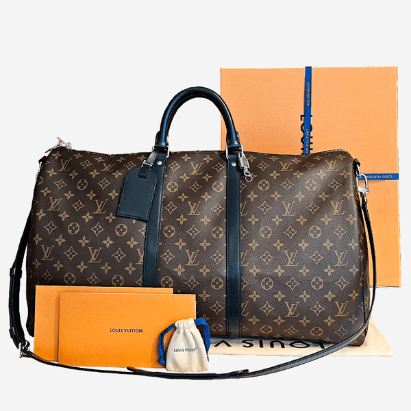 MONOGRAM MACASSAR KEEPALL 55 BANDOULIERE