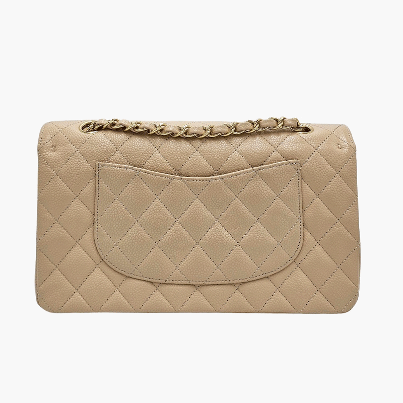 CAVIAR MEDIUM CLASSIC DOUBLE FLAP