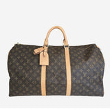 MONOGRAM CANVAS KEEPALL 55
