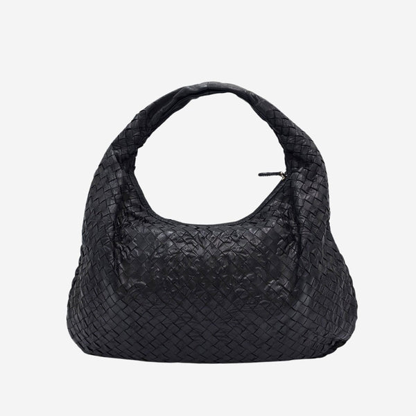 MEDIUM Fleur-de-lis EMBOSSED VENETA HOBO