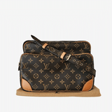 MONOGRAM CANVAS NILE MM