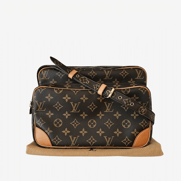 MONOGRAM CANVAS NILE MM