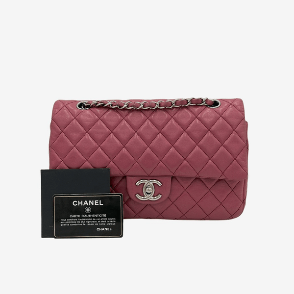 ROSE FONCE CLASSIC DOUBLE FLAP MEDIUM