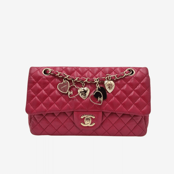 Fuchsia Special Edition Valentine flap bag
