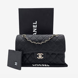 CAVIAR SMALL CLASSIC DOUBLE FLAP