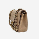 CAVIAR MEDIUM CLASSIC DOUBLE FLAP