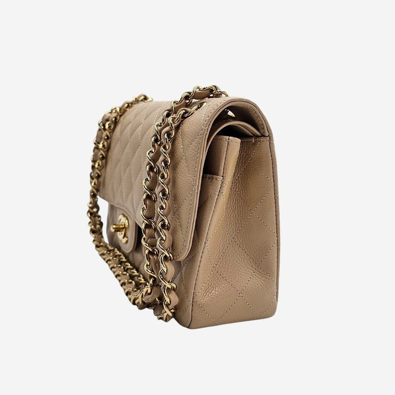 CAVIAR MEDIUM CLASSIC DOUBLE FLAP