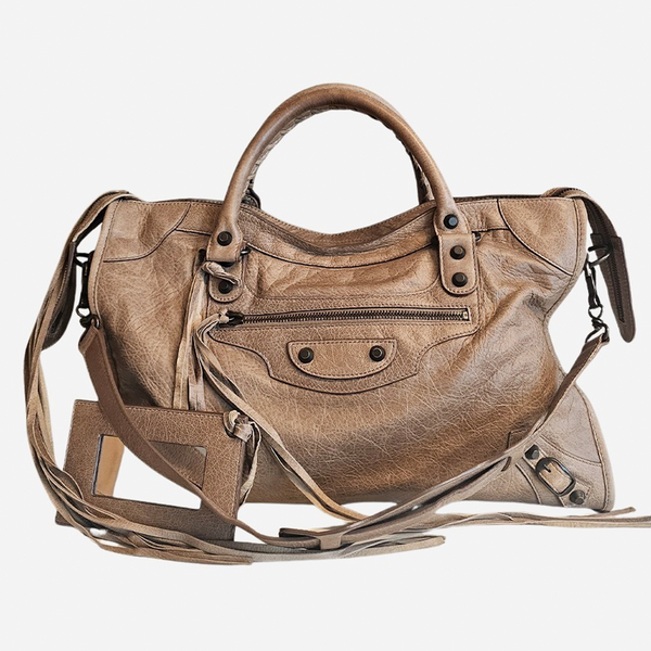 Beige CITY BAG