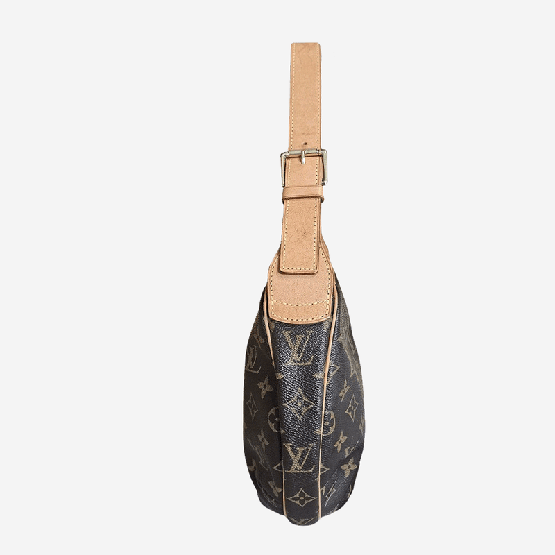 MONOGRAM CANVAS CROISSANT MM