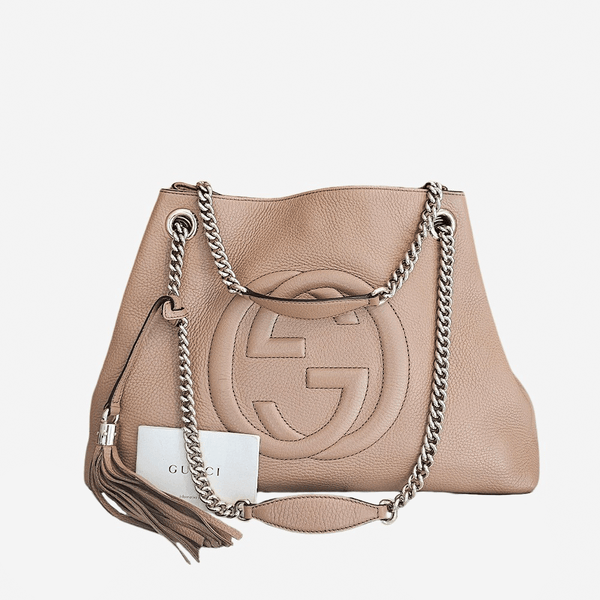 Beige soho tote