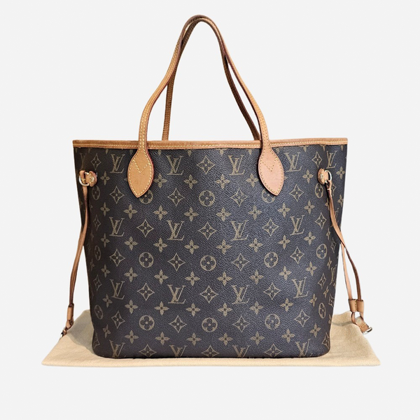 MONOGRAM CANVAS NEVERFULL MM