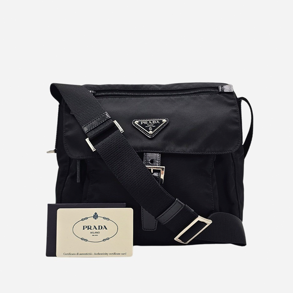 SORT NYLON CROSSBODY