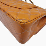 ORANGE PATENT CLASSIC FLAP MEDIUM taske fra brand: CHANEL - We Do Vintage