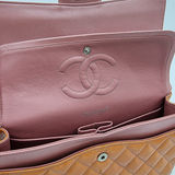 ORANGE PATENT CLASSIC FLAP MEDIUM taske fra brand: CHANEL - We Do Vintage