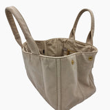 BEIGE CANAPA TOTE MEDIUM taske fra brand: PRADA - We Do Vintage