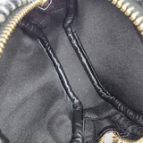 Tweed Shearling circle bag taske fra brand: CHANEL - We Do Vintage