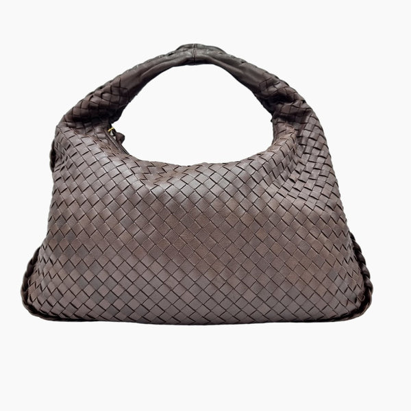 CLASSIC VENETA HOBO LYSEBRUN MEDIUM taske fra brand: BOTTEGA VENETA - We Do Vintage