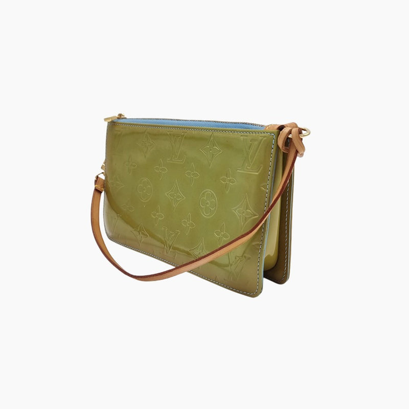 GRØN MONOGRAM VERNIS LEXINGTON POCHETTE taske fra brand: LOUIS VUITTON - We Do Vintage