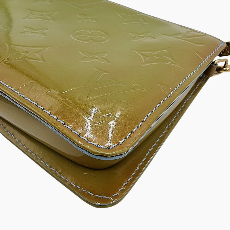 GRØN MONOGRAM VERNIS LEXINGTON POCHETTE taske fra brand: LOUIS VUITTON - We Do Vintage