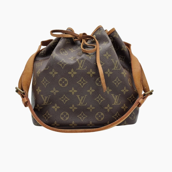 MONOGRAM CANVAS PETIT NOÉ taske fra brand: LOUIS VUITTON - We Do Vintage