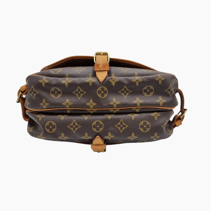 MONOGRAM CANVAS SAUMUR 30 taske fra brand: LOUIS VUITTON - We Do Vintage