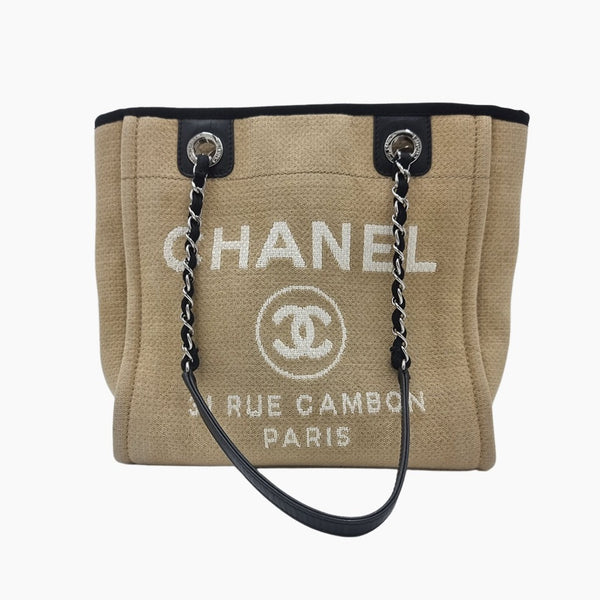 DEAUVILLE TOTE MINI taske fra brand: CHANEL - We Do Vintage