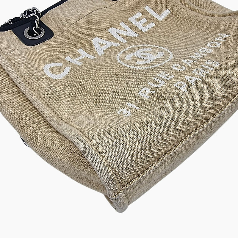 DEAUVILLE TOTE MINI taske fra brand: CHANEL - We Do Vintage