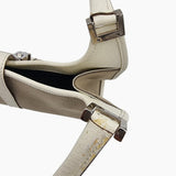 beige canvas jackie taske fra brand: GUCCI - We Do Vintage