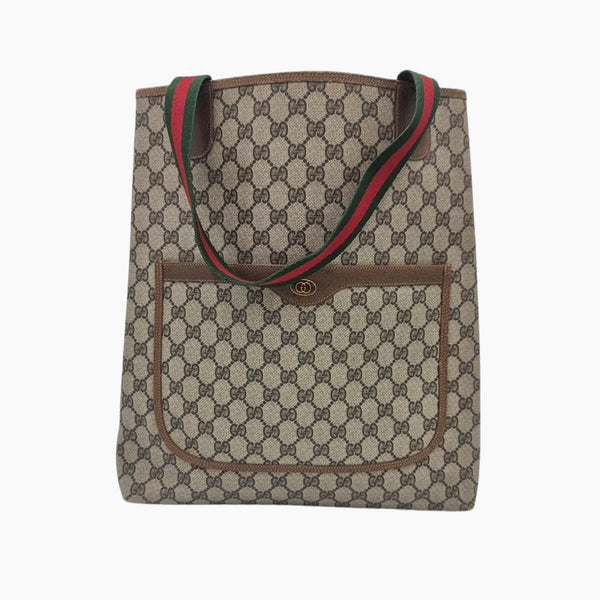 DIAMANT CANVAS TOTE taske fra brand: GUCCI - We Do Vintage