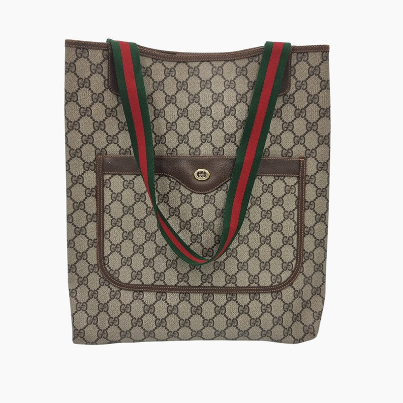 DIAMANT CANVAS TOTE taske fra brand: GUCCI - We Do Vintage