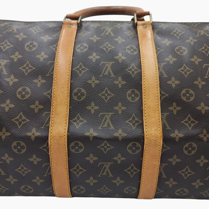 MONOGRAM CANVAS KEEPALL 55 taske fra brand: LOUIS VUITTON - We Do Vintage
