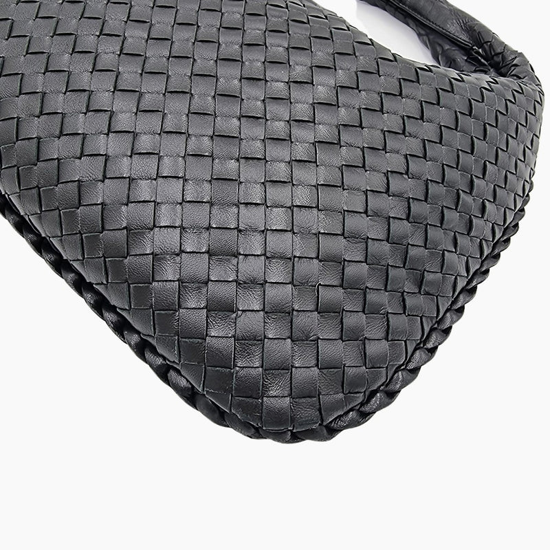 CLASSIC VENETA HOBO SORT MEDIUM taske fra brand: BOTTEGA VENETA - We Do Vintage