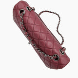 Rose Fonce CLASSIC DOUBLE FLAP MEDIUM taske fra brand: CHANEL - We Do Vintage