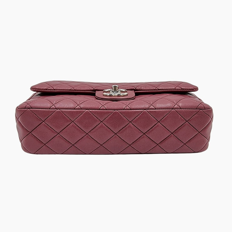 Rose Fonce CLASSIC DOUBLE FLAP MEDIUM taske fra brand: CHANEL - We Do Vintage