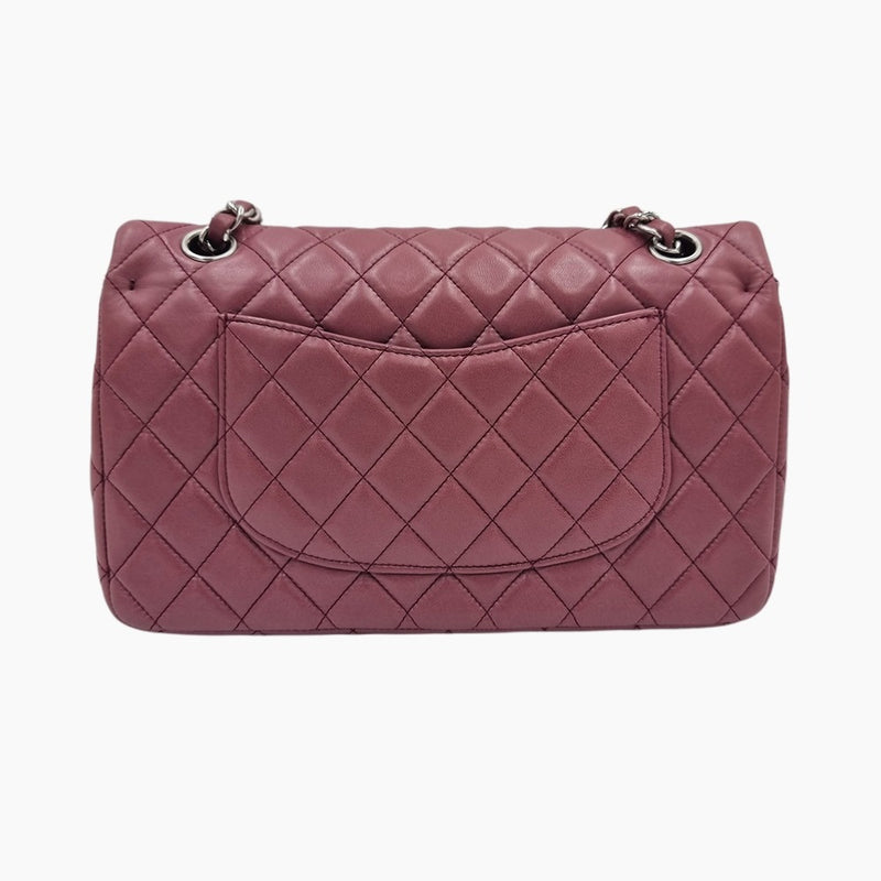 Rose Fonce CLASSIC DOUBLE FLAP MEDIUM taske fra brand: CHANEL - We Do Vintage
