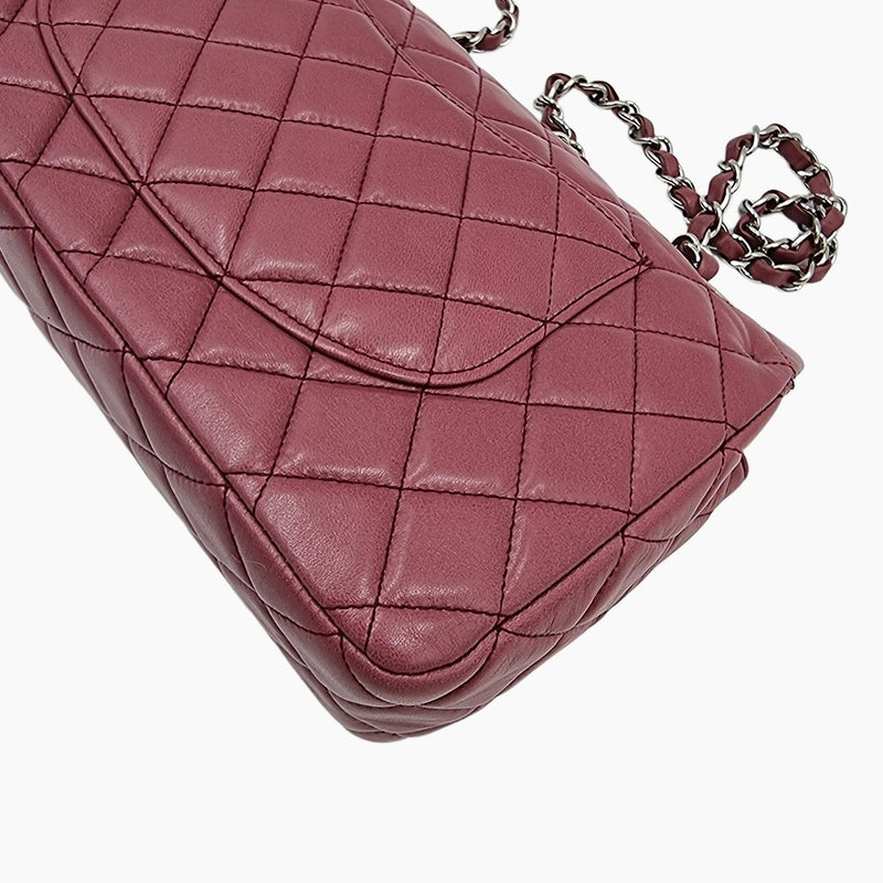 Rose Fonce CLASSIC DOUBLE FLAP MEDIUM taske fra brand: CHANEL - We Do Vintage