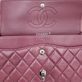 Rose Fonce CLASSIC DOUBLE FLAP MEDIUM taske fra brand: CHANEL - We Do Vintage
