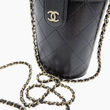 Vanity bag with chain taske fra brand: CHANEL - We Do Vintage