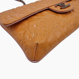 ORANGE CAMELLIA PATENT FLAP BAG taske fra brand: CHANEL - We Do Vintage
