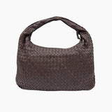 MEDIUM MØRKEBRUN CLASSIC VENETA HOBO taske fra brand: BOTTEGA VENETA - We Do Vintage