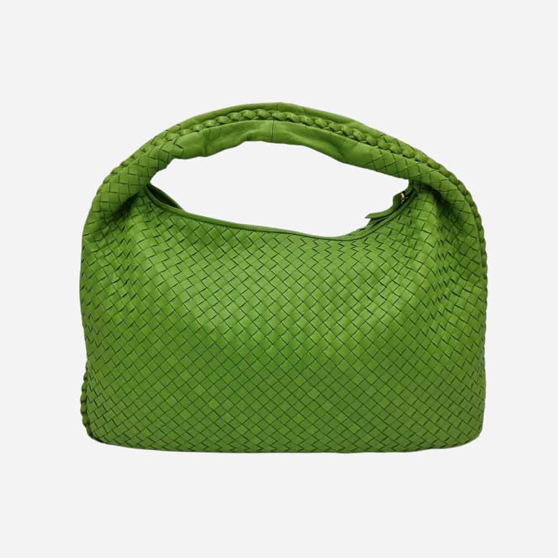 LARGE GRØN CLASSIC VENETA HOBO taske fra brand: BOTTEGA VENETA - We Do Vintage