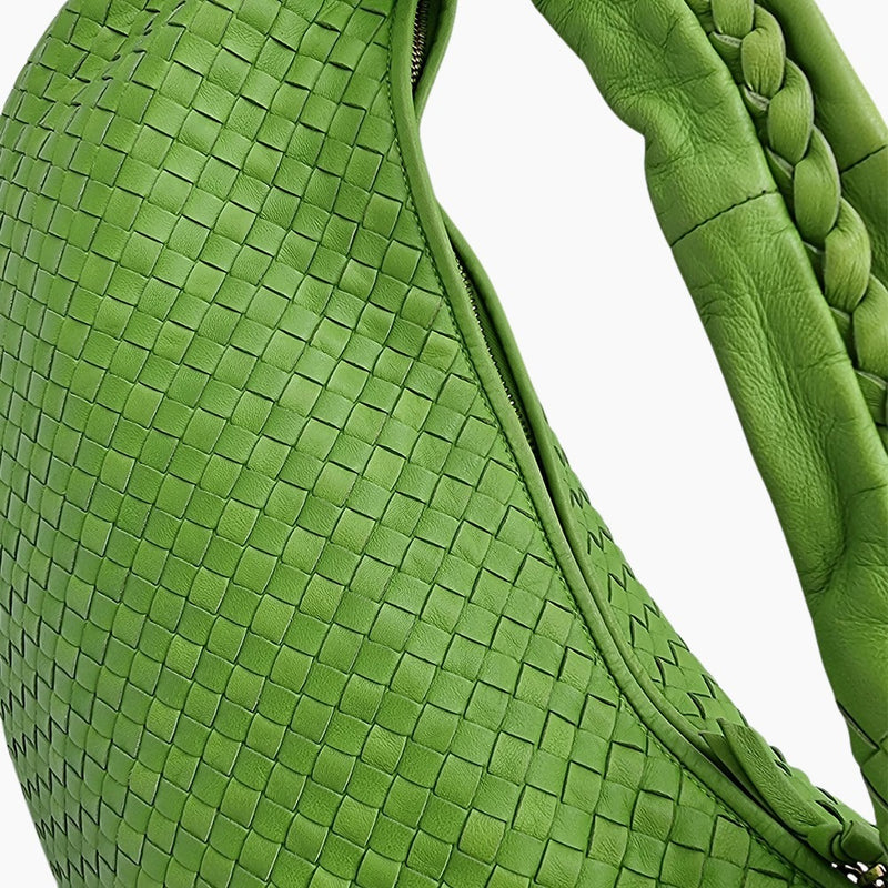 LARGE GRØN CLASSIC VENETA HOBO taske fra brand: BOTTEGA VENETA - We Do Vintage
