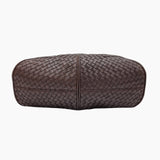 MEDIUM MØRKEBRUN INTRECCIATO HOBO taske fra brand: BOTTEGA VENETA - We Do Vintage