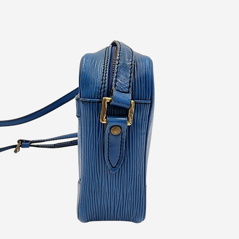 BLÅ EPI LÆDER TROCADÉRO 23 taske fra brand: LOUIS VUITTON - We Do Vintage