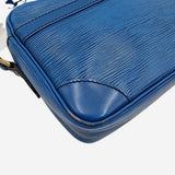 BLÅ EPI LÆDER TROCADÉRO 23 taske fra brand: LOUIS VUITTON - We Do Vintage