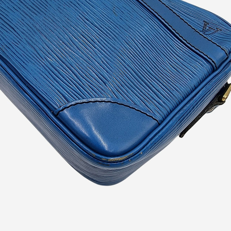BLÅ EPI LÆDER TROCADÉRO 23 taske fra brand: LOUIS VUITTON - We Do Vintage