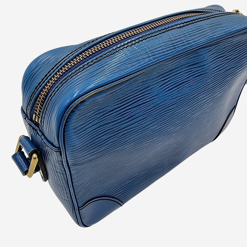 BLÅ EPI LÆDER TROCADÉRO 23 taske fra brand: LOUIS VUITTON - We Do Vintage