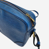 BLÅ EPI LÆDER TROCADÉRO 23 taske fra brand: LOUIS VUITTON - We Do Vintage