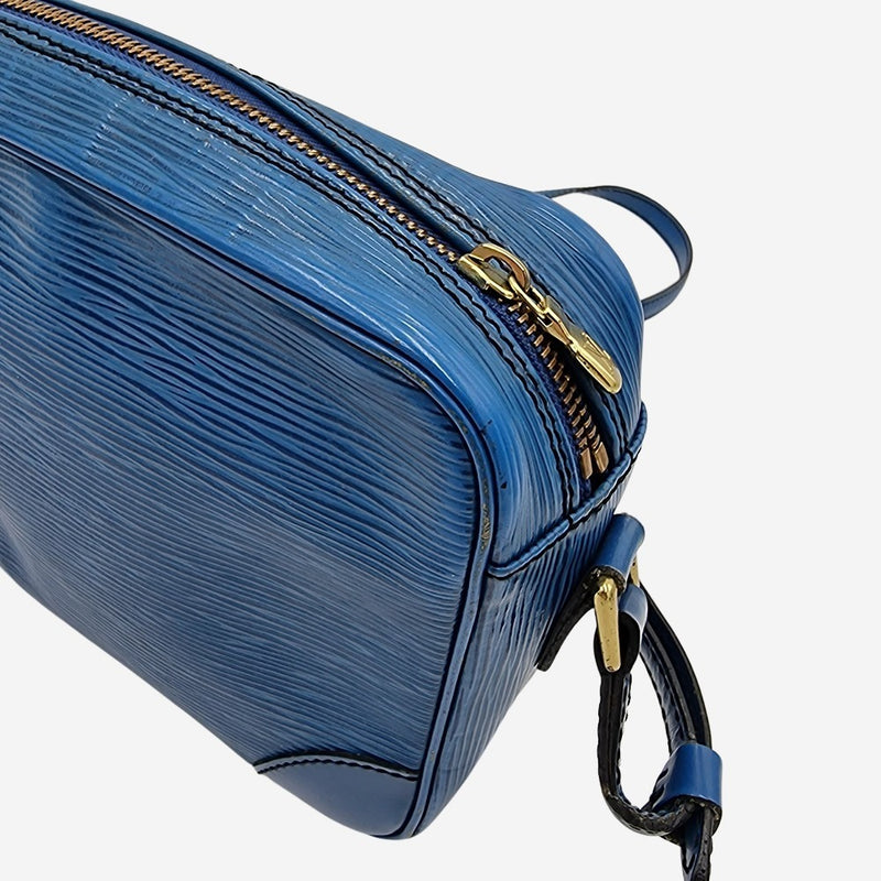 BLÅ EPI LÆDER TROCADÉRO 23 taske fra brand: LOUIS VUITTON - We Do Vintage